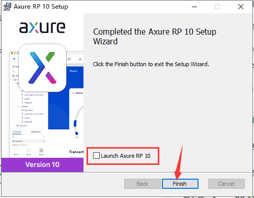 Axure RP 10.0 pro【交互原型设计软件】v10.0.0.3882完整汉化版安装图文教程