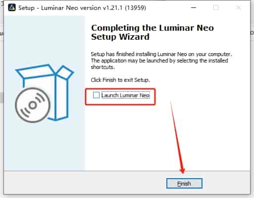 Luminar Neo 1.21.1中文开心版安装图文教程