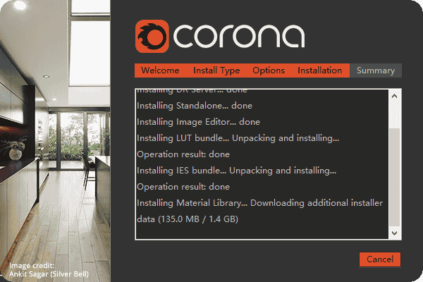 Corona Renderer5.2 for 3dmax2013-2021中文开心版安装图文教程