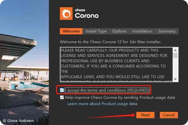 【CR 12 渲染器】Chaos Corona 12 for 3DS MAX 2016-2025 中文开心版安装图文教程