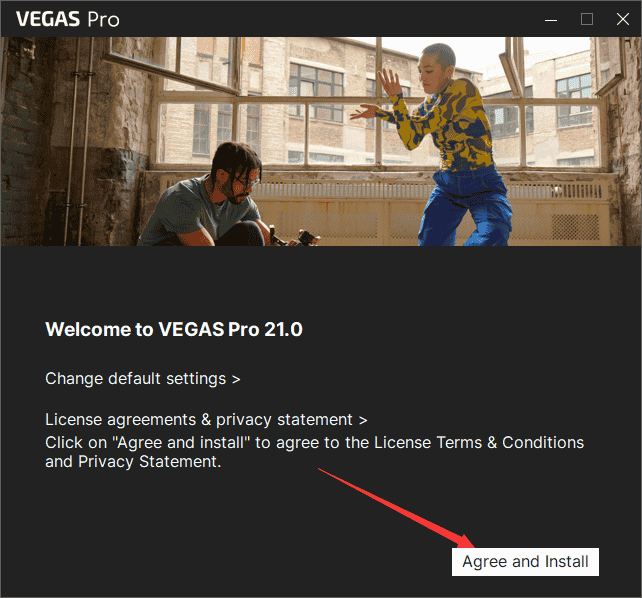 Vegas-pro21官方版本(视频制作软件)英文免费版安装图文教程