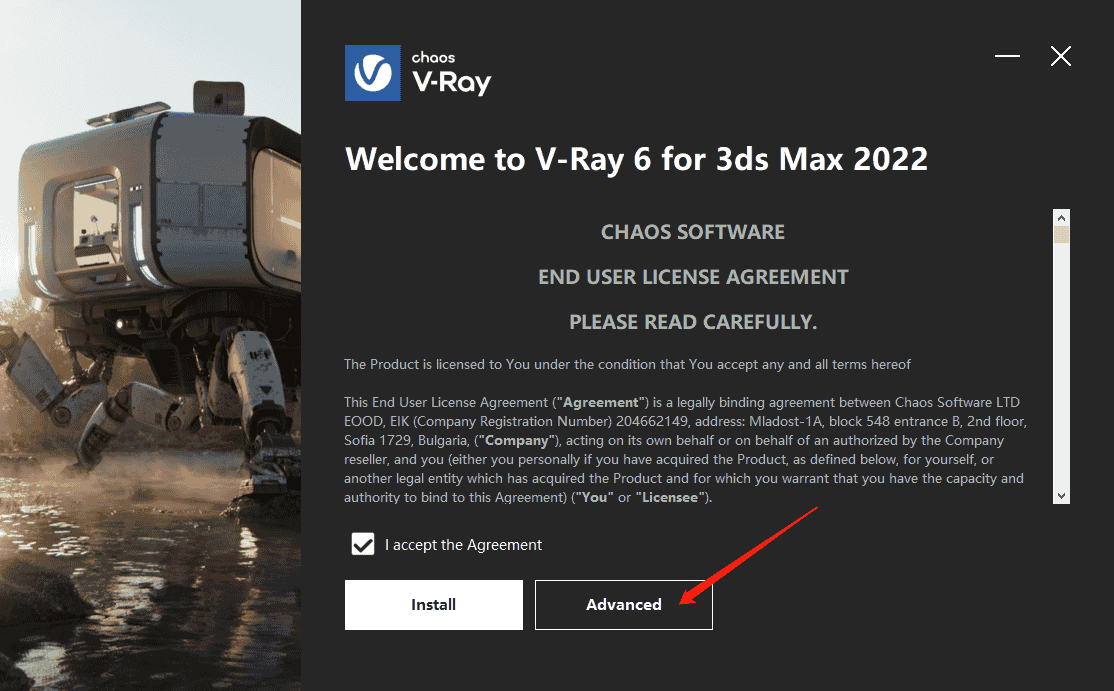 【VR6.00.04下载】VRay 6.0 for 3dmax2018-2023英文开心版安装图文教程