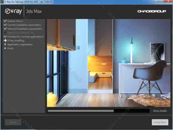 VRay3.6 for 3dmax2018中文（英文）版安装图文教程