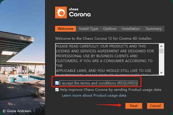 Corona Renderer 12 for Cinema 4D R17-2024免费开心版+安装教程安装图文教程