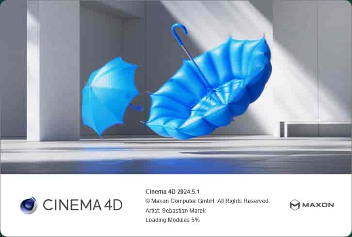 Maxon Cinema 4D 2024.5.1（附开心补丁）正式开心版安装图文教程