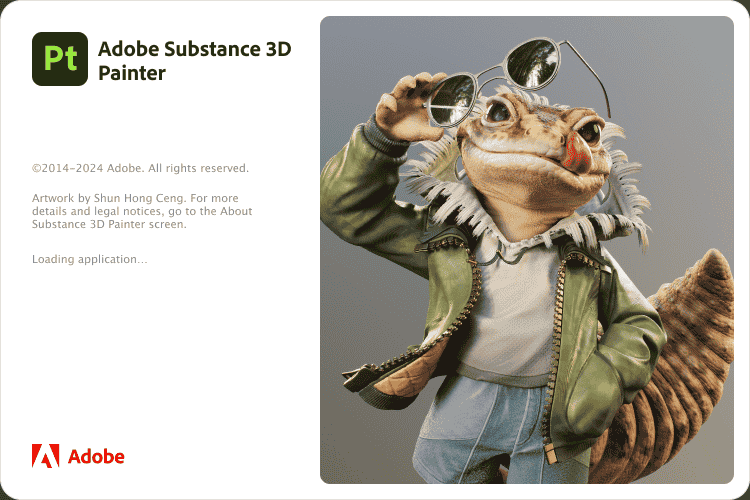 Substance 3D Painter v10.0.1（pt 10最新版）中文免费开心版安装图文教程