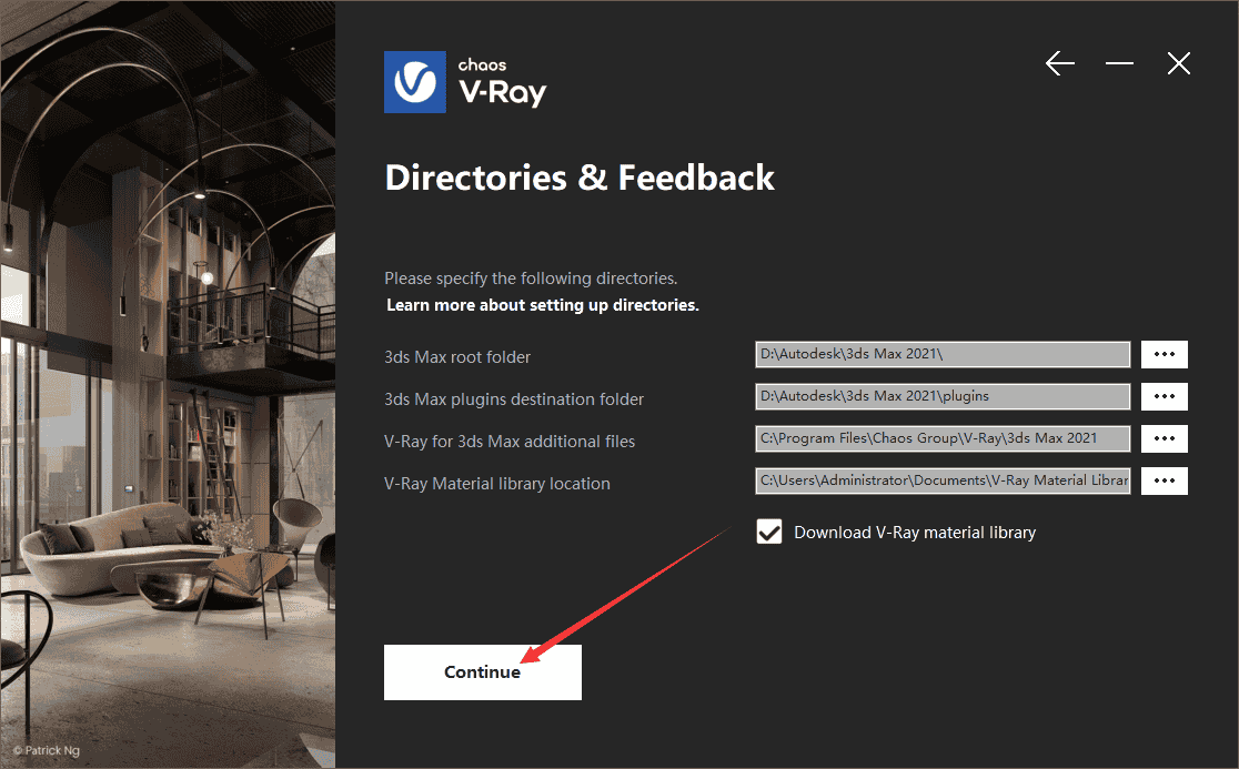 【VR5.2001渲染器】VRay5.2 Next for 3dmax2016-2022 绿色免费中文版安装图文教程