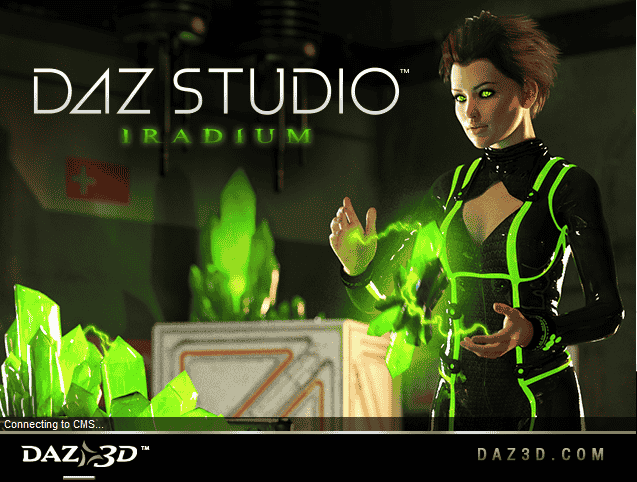 DAZ Studio Pro 4.8开心版【DAZ Studio 4.8】英文开心版