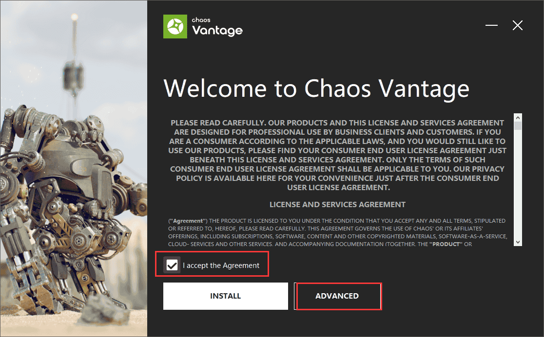 Chaos Vantage 2.4.0 英文开心版安装图文教程