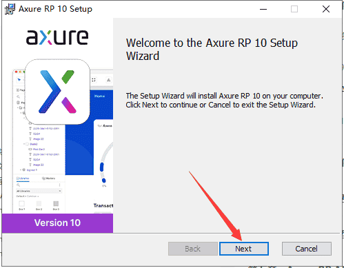 Axure RP 10.0 pro【交互原型设计软件】v10.0.0.3882完整汉化版安装图文教程