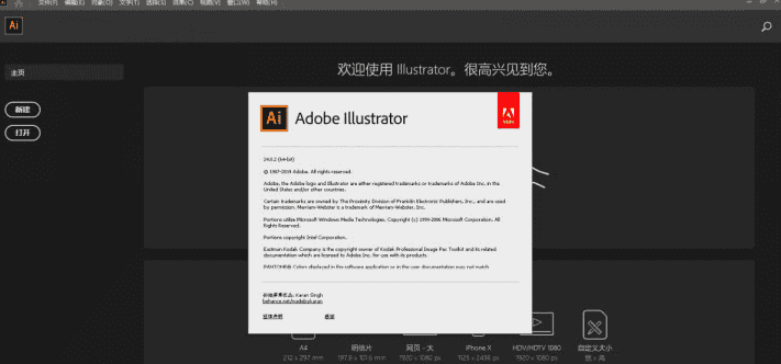 Adobe Illustrator CC2020中文精简版