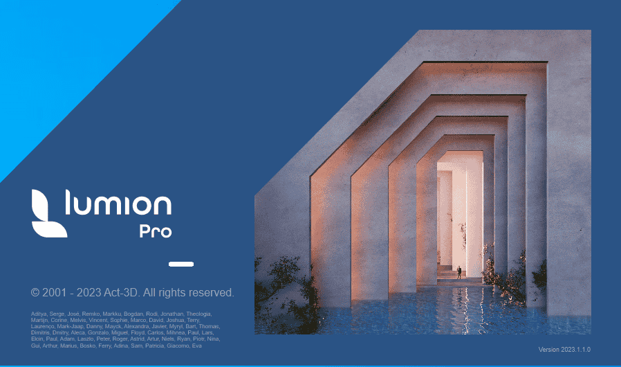 Lumion Pro 2023.1.1【建筑景观渲染3D软件】最新免费开心版