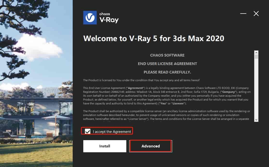 【VRay 5.1003下载】VRay 5.10.03 for 3dmax2020和2022中文开心版安装图文教程