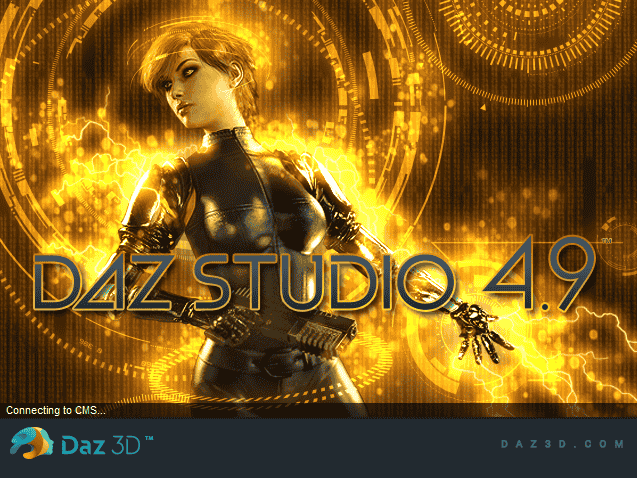 DAZ Studio Pro 4.9开心版【DAZ Studio 4.9】英文开心版