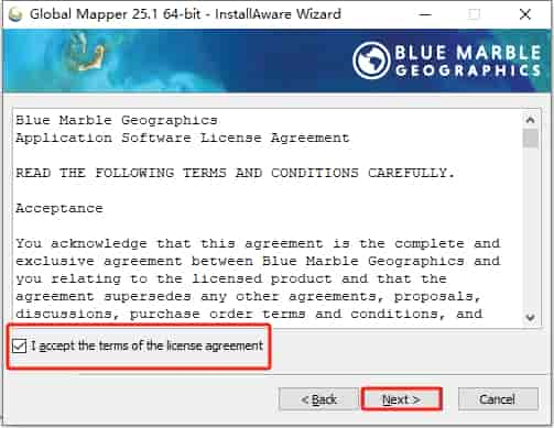 Global Mapper pro 25.1 免费激活版安装图文教程
