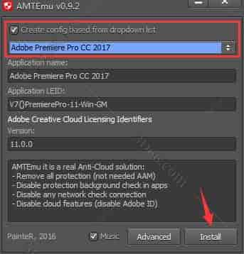 Adobe Premiere cc2017免费激活开心版安装图文教程