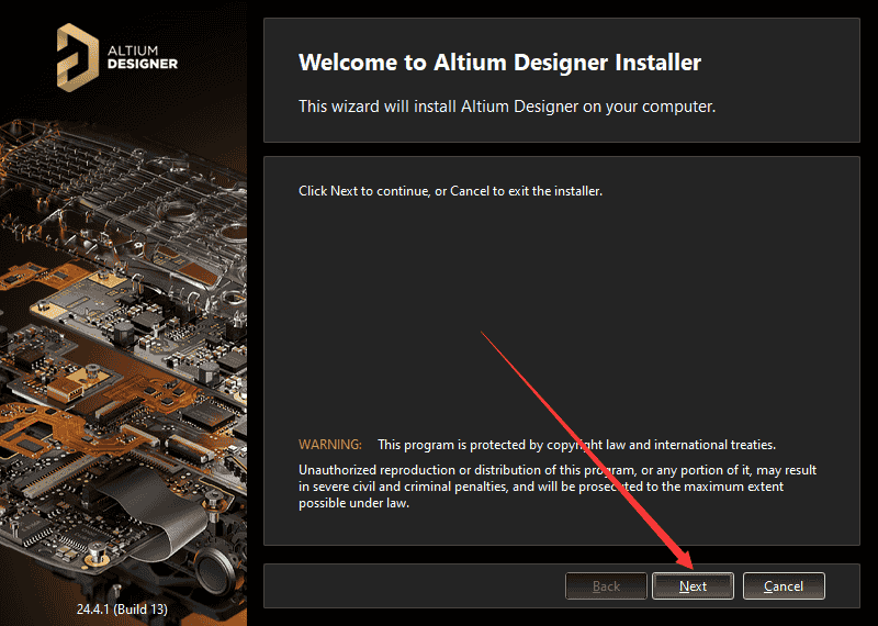 Altium Designer v24.4.1 汉化开心版安装图文教程