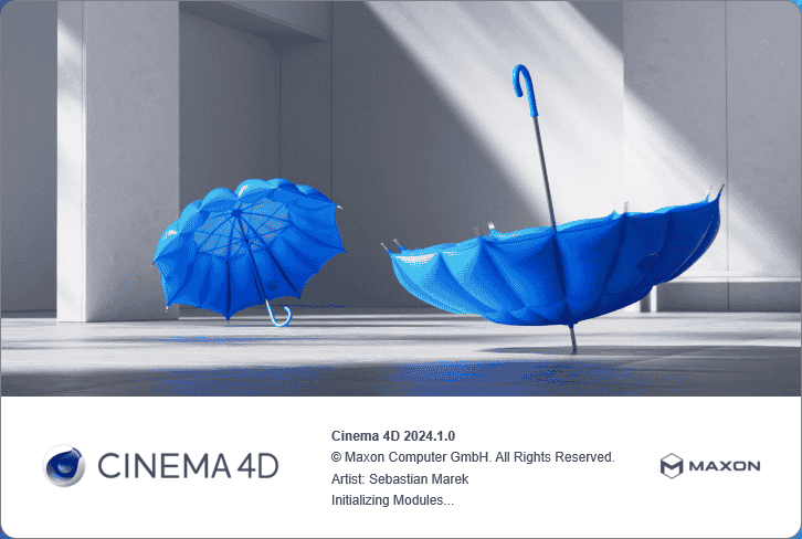 Cinema 4D 2024.1.0最新版【c4d开心软件】完美开心版安装图文教程