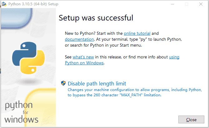 【Python下载】python 3.10.5 官方版安装图文教程