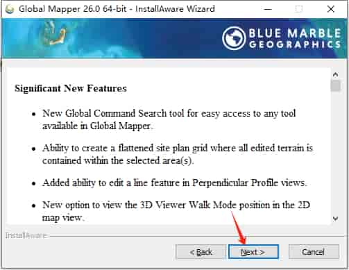 Global Mapper 26.0（英文版+开心补丁）最新激活版安装图文教程