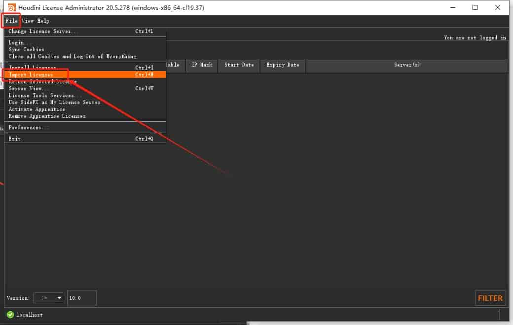 SideFX Houdini FX 20.5 最新免费英文开心版安装图文教程