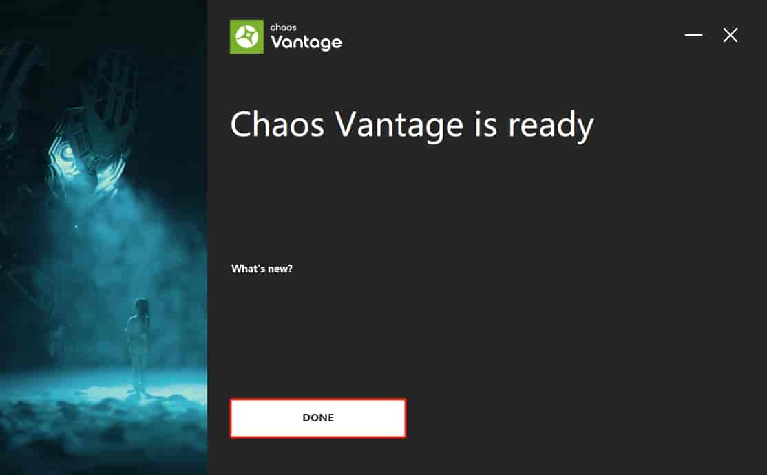 Chaos Vantage 2.5.0 最新英文激活版安装图文教程