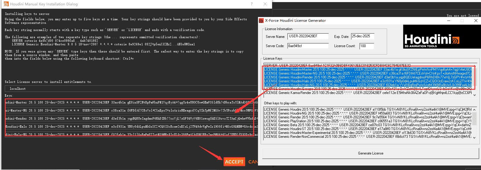 SideFX Houdini FX 20.5 最新免费英文开心版安装图文教程