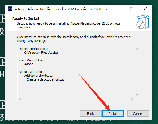 Adobe Media Encoder 2023 v23.0.0.57【附安装教程】中文特别开心版安装图文教程