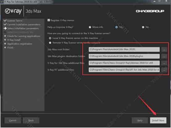 VRay3.6 for 3dmax2018中文（英文）版安装图文教程