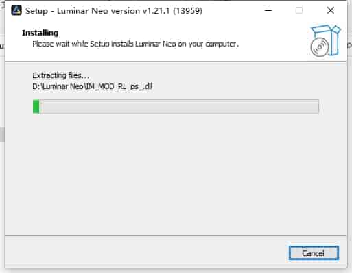 Luminar Neo 1.21.1中文开心版安装图文教程