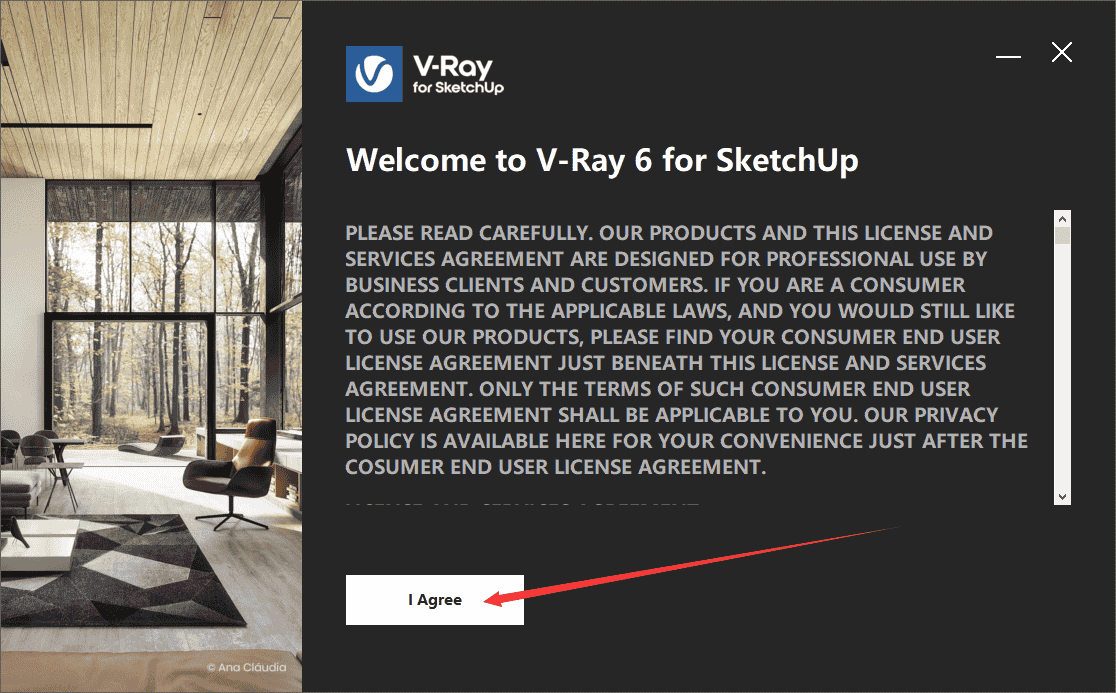 V-Ray 6.2003 for SketchUp 2019-2024最新中文开心版安装图文教程