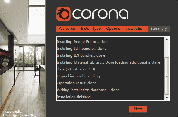 Corona Renderer 6.2 for 3dmax 2014-2022 汉化开心版安装图文教程