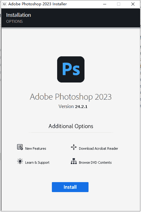 Adobe Photoshop 2023 v24.2.1【附安装教程】官方最新直装开心版安装图文教程