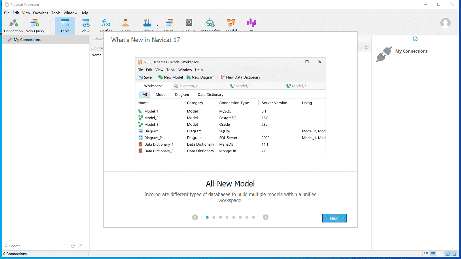 Navicat Premium 17.0.3 Win 免费官方版