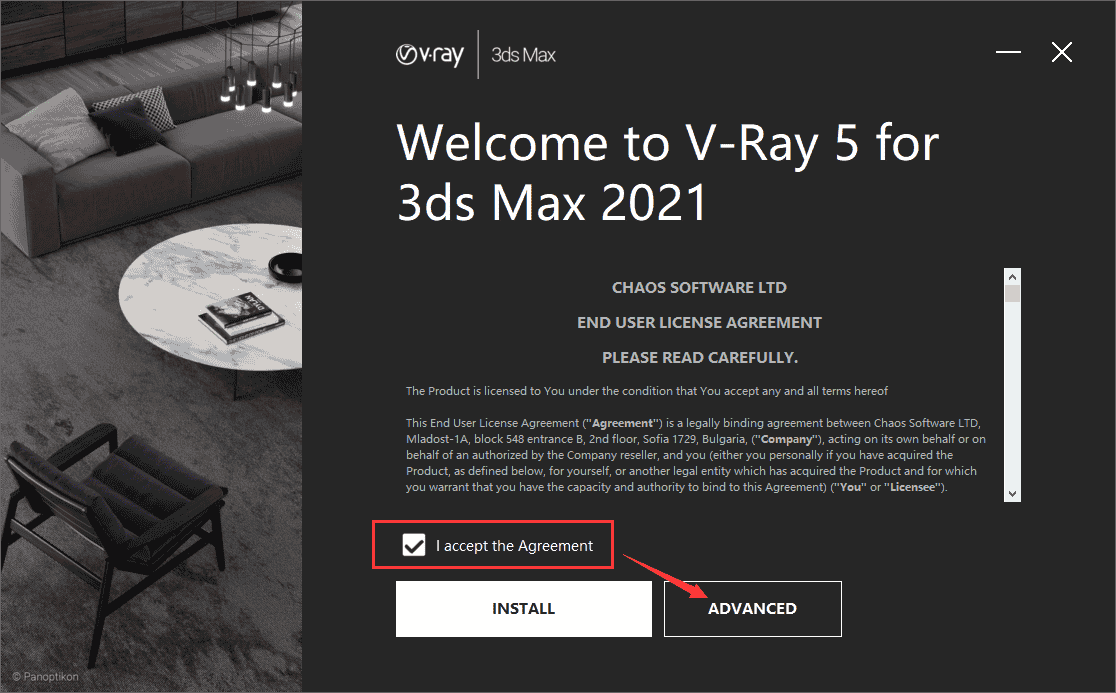 【VRay5.0】VRay5.0005 for 3dmax2018免费开心版安装图文教程