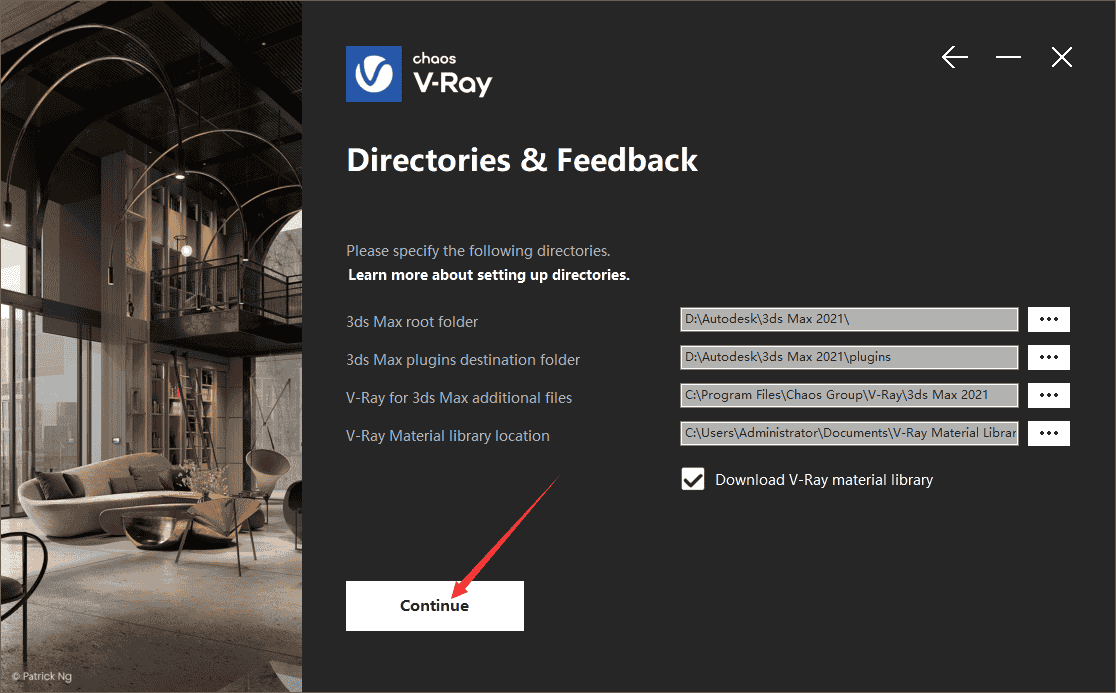 【VR5.2002渲染器下载】VRay5.2 for 3dmax2016/2017/2018/2019/2020/2021/2022 英文开心版安装图文教程