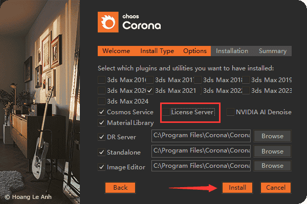 Corona 10.2 for 3ds Max 2016-2024【安装教程】免费激活版安装图文教程