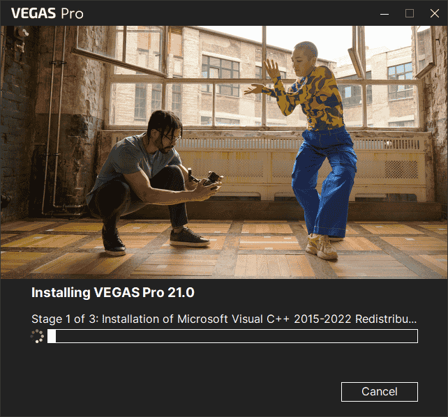 Vegas-pro21官方版本(视频制作软件)英文免费版安装图文教程